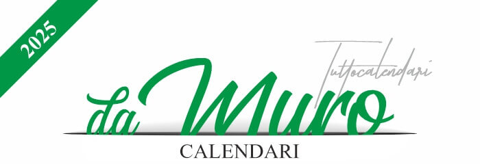 Calendari 2025 da muro - Tutto Calendari