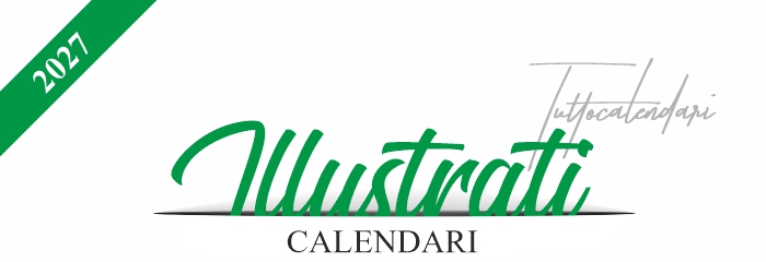 Calendari da muro illustrati in varie misure