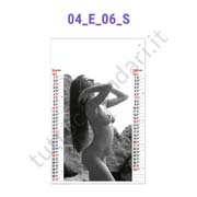 Calendario da parete bimensile illustrato sexy
