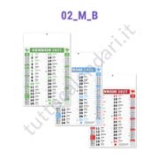Stampa calendario olandese da muro