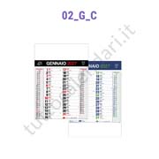 Stampa calendario da muro olandese
