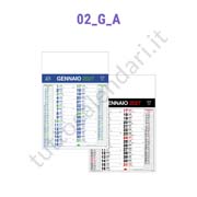 Stampa calendario commerciale da muro