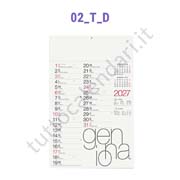 Stampa calendario commerciale olandese