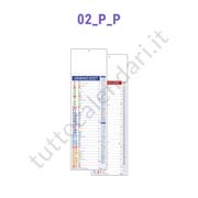 Stampa calendario olandese multicolor