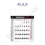 Stampa calendario commerciale da muro