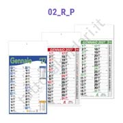Stampa calendario da parete olandese