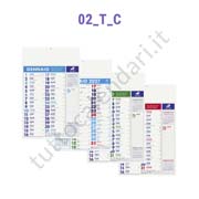 Stampa calendario da parete olandese