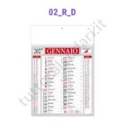 Stampa calendario commerciale olandese classico