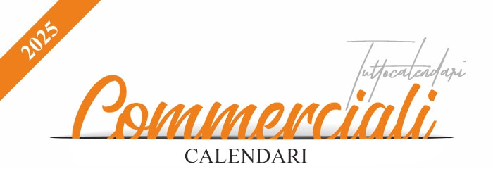 calendari da tavolo commericiali 2025
