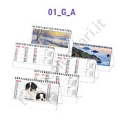 calendario da tavolo 2027 illustrato 