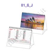 calendario da tavolo illustrato