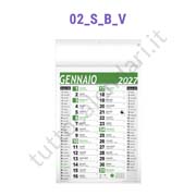 Stampa calendario da parete personalizzato per farmacie ed erboristerie