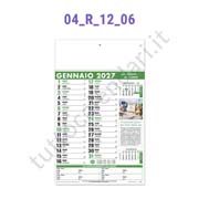 Calendario mensile illustrato 