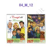 Calendario mensile da muro