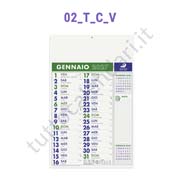 Stampa calendario da parete olandese per farmacie ed erboristerie