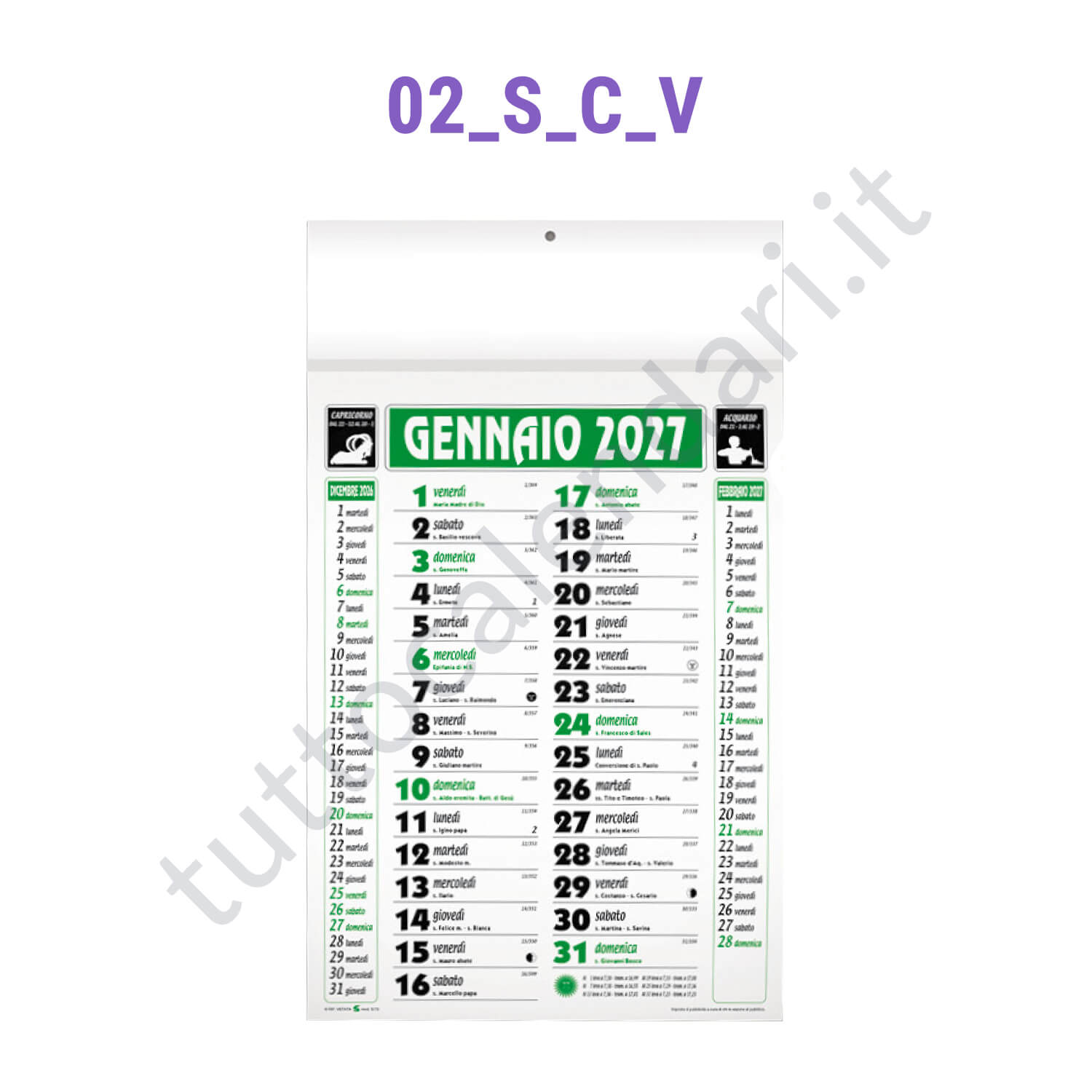Calendario commerciale da muro personalizzabile per farmacie parafarmacie ed erboristerie Stampa calendario da parete personalizzato per farmacie ed erboristerie