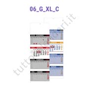 Stampa calendario quadrittico extra cordonato