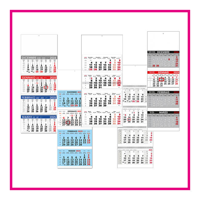 calendari quadrittici