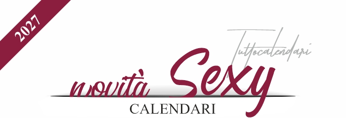 Calendari da muro sexy Calendari sexy - calendari personalizzati 2027