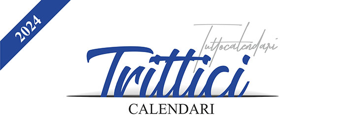 calendari trittici o calendari trimestrali 2024